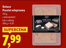Lidl Deluxe Pasztet wieprzowy oferta