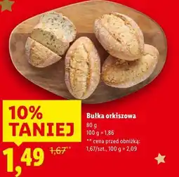 Lidl Bułka orkiszowa oferta