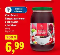Lidl Chef Select Barszcz czerwony z zakwasem z buraków oferta