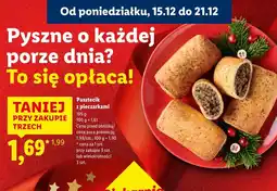 Lidl Pasztecik z pieczarkami oferta