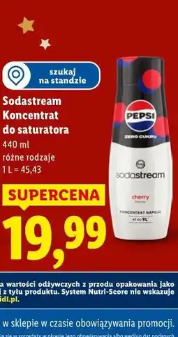 Lidl Sodastream Koncentrat do saturatora 440ml oferta