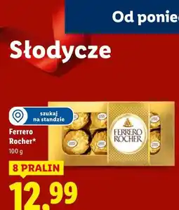 Lidl Ferrero Rocher 8 Pralin 100g oferta