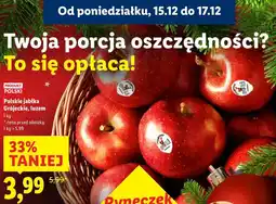 Lidl Polskie jabłka Grójeckie, luzem 1kg oferta