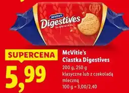 Lidl McVitie’s Ciastka Digestives oferta