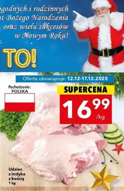Lewiatan Udziec z indyka z kością 1 kg oferta