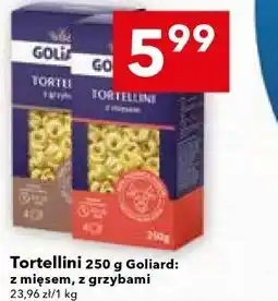 Lewiatan Tortellini 250 g Goliard: z mięsem, z grzybami oferta