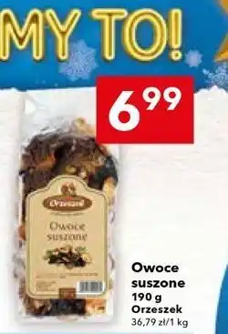 Lewiatan Owoce suszone 190 g Orzeszek oferta