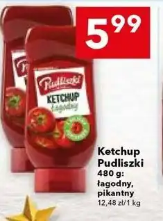 Lewiatan Ketchup Pudliszki 480 g: łagodny, pikantny oferta