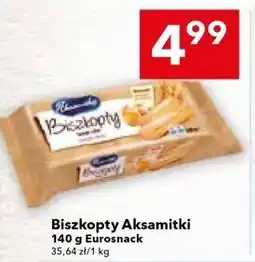 Lewiatan Biszkopty Aksamitki 140 g Eurosnack oferta