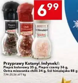 Lewiatan Przyprawy Kotányi / młynek oferta