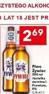 Lewiatan Piwo Żywiec 500 ml / butelka zwrotna / Premium oferta