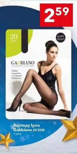Lewiatan Rajstopy lycra Gabbiano 20 DEN oferta