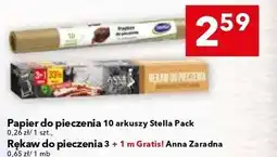 Lewiatan Papier do pieczenia 10 arkuszy Stella Pack, Rękaw do pieczenia 3+1 Gratis! Anna Zaradna oferta