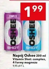 Lewiatan Napój Oshee 200 ml Vitamin Shot oferta