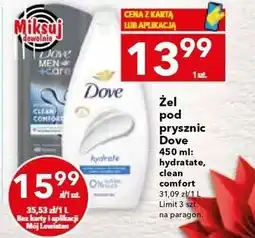 Lewiatan Żel pod prysznic Dove: men+care hydrate, comfort oferta