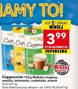 Lewiatan Cappuccino 110 g Mokate: magnez, wanilia, śmietanka, czekolada, orzech oferta
