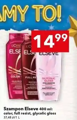 Lewiatan Szampon Elseve 400 ml: color, full resist, glycoliic gloss oferta