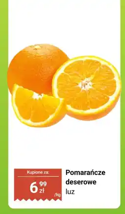 Biedronka Pomarańcze deserowe luz Biedronka oferta