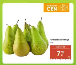 Biedronka Gruszka konferencja luz Biedronka oferta