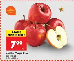 Biedronka Jabłka Magic Star na wagę Biedronka oferta