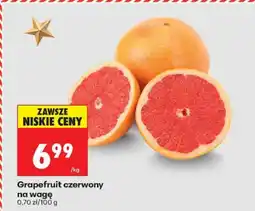 Biedronka Grapefruit czerwony na wagę Biedronka oferta