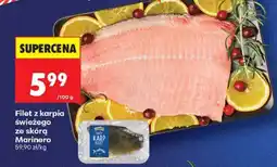 Biedronka Filet z karpia świeżego ze skórą Marinero oferta