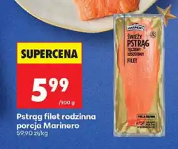 Biedronka Pstrąg filet rodzinna porcja Marinero oferta