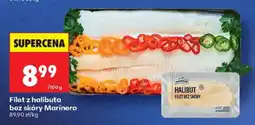 Biedronka Filet z halibuta bez skóry Marinero oferta