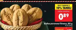 Biedronka Bułka poranna fitness, 80 g Biedronka oferta