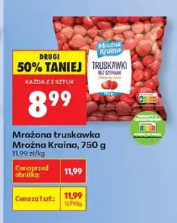 Biedronka Mrożona truskawka Mroźna Kraina, 750 g oferta