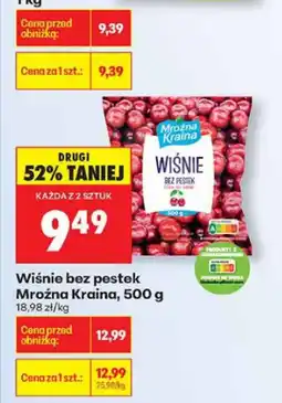 Biedronka Wiśnie bez pestek Mroźna Kraina, 500 g oferta