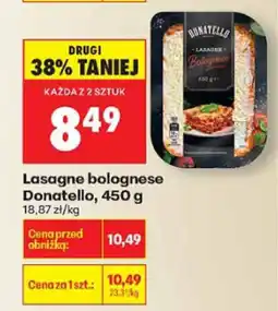 Biedronka Lasagne bolognese Donatello, 450 g oferta