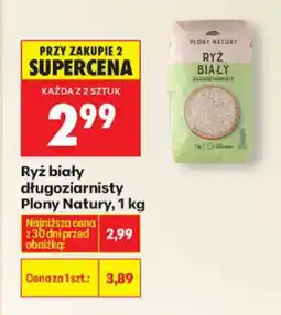Biedronka Ryż biały długoziarnisty Plony Natury 1kg oferta