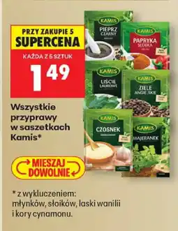 Biedronka Wszystkie przyprawy w saszetkach Kamis oferta