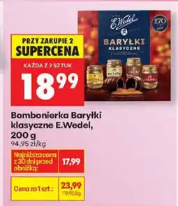 Biedronka Bombonierka Baryłki klasyczne E.Wedel oferta