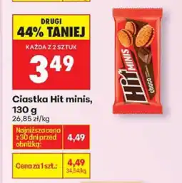 Biedronka Ciastka Hit minis oferta