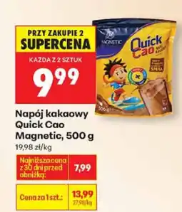 Biedronka Napój kakaowy Quick Cao Magnetic 500g oferta