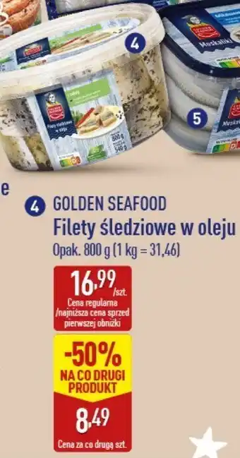 Filety śledziowe GOLDEN SEAFOOD w oleju
