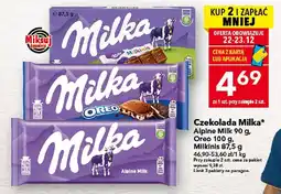 Lewiatan Czekolada Milka Milkinis 87.5g oferta