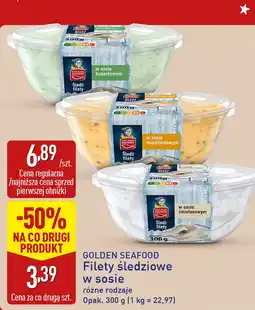 ALDI Filety śledziowe w sosie śmietanowym Golden Seafood oferta