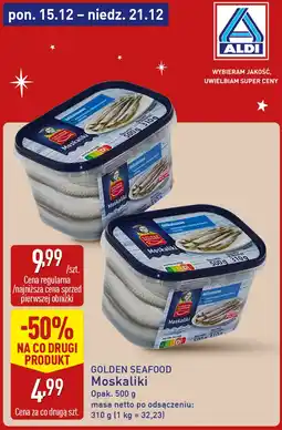 ALDI Moskaliki GOLDEN SEAFOOD 500g oferta