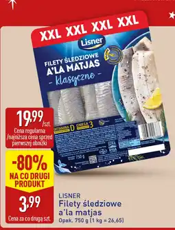 ALDI Filety śledziowe a'la matjas klasyczne Lisner XXL oferta