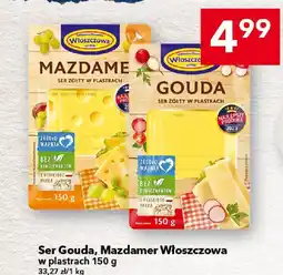 Lewiatan Ser Mazdamer Włoszczowa w plastrach 150 g oferta