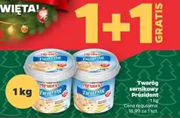 Netto twaróg sernikowy President oferta