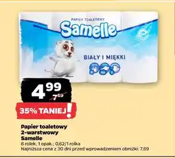 Netto Papier toaletowy 2-warstwowy Samelle oferta
