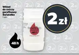 Netto Wkład do zniczy parafinowy Światełko oferta