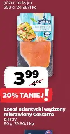 Netto Łosoś atlantycki wędzony mierzwiony oferta