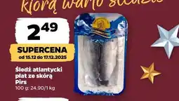 Netto Śledź atlantycki płat ze skórą oferta