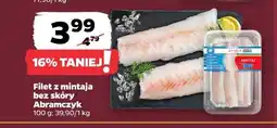 Netto Filet z mintaja bez skóry oferta