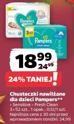 Netto Chusteczki nawilżane Pampers oferta